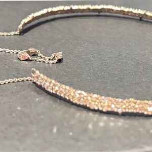 Alexis Bittar Gold Textured Necklace